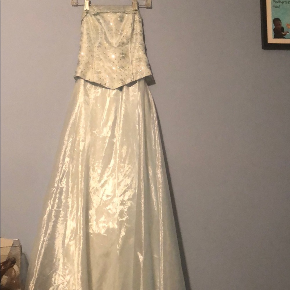 Corset prom dress